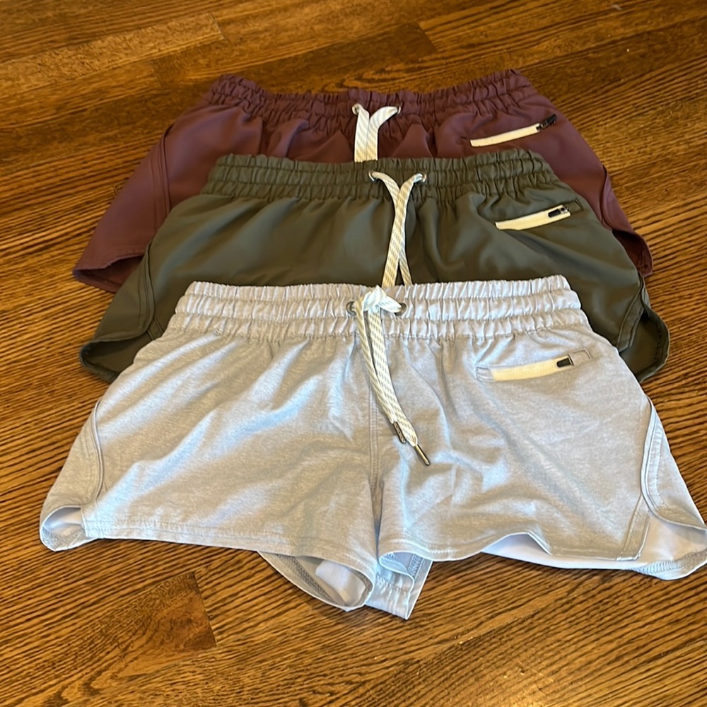 Vuori clementine shorts. Set of three, XS